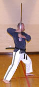 Earl Walker performs Katana (Samurai Sword) Kata
