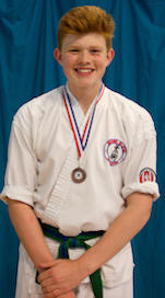 Kent Competition Medal Winner Ryan Fleming